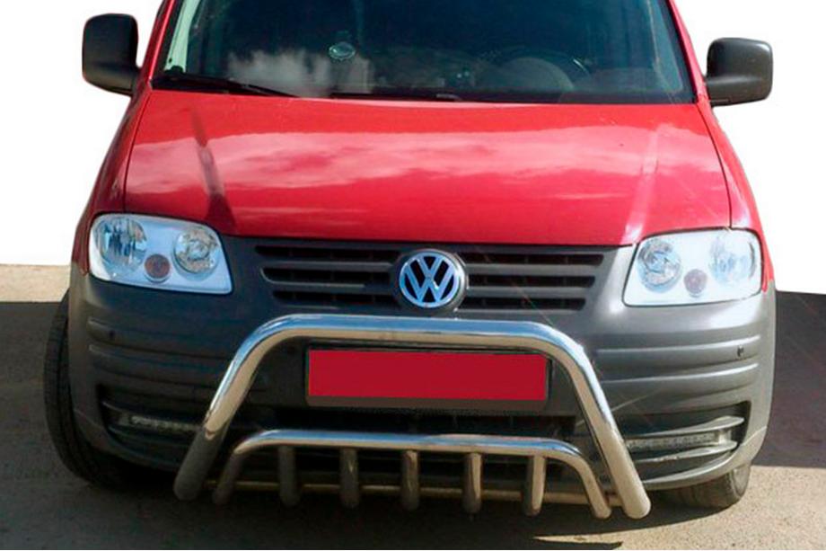 Volkswagen Caddy 2004-2010 Frontbügel WT002 (Edelstahl) Image