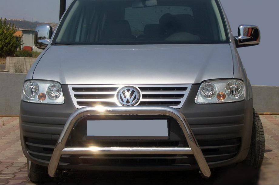 Volkswagen Caddy 2004-2010 Frontbügel WT005 (Edelstahl) Image
