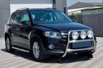 Volkswagen Tiguan 2007-2016 Frontbügel WT018 (Edelstahl) Foto 3