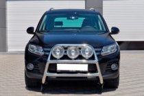 Volkswagen Tiguan 2007-2016 Frontbügel WT018 (Edelstahl) Foto 2