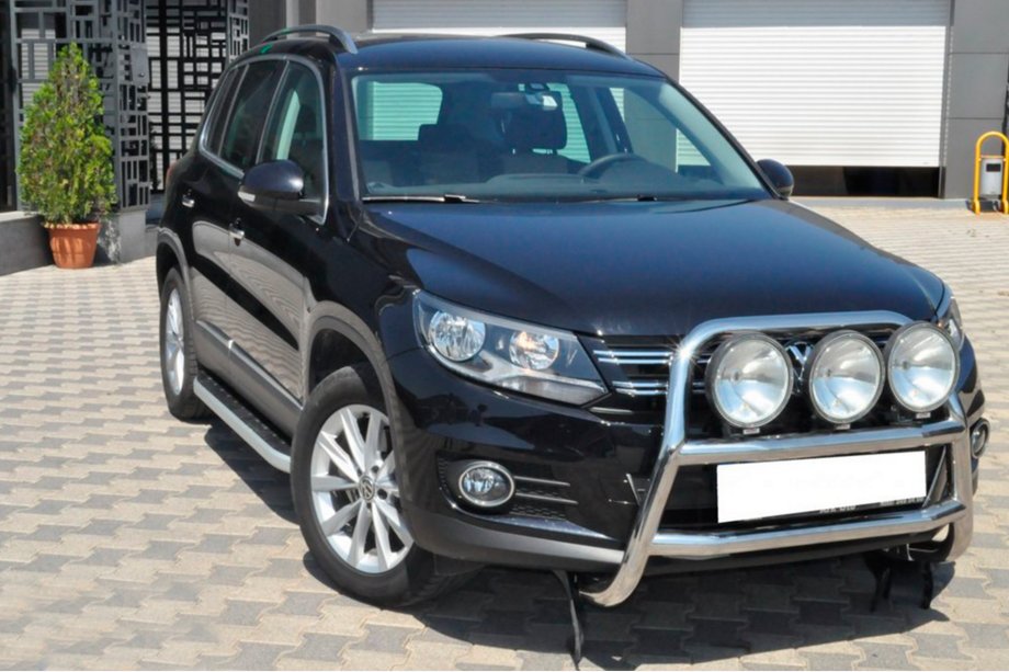 Volkswagen Tiguan 2007-2016 Frontbügel WT018 (Edelstahl) Image