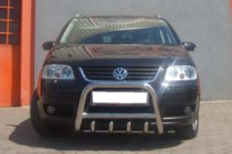 Volkswagen Touran 2003-2010 Frontbügel QT006 (Edelstahl) Foto 2