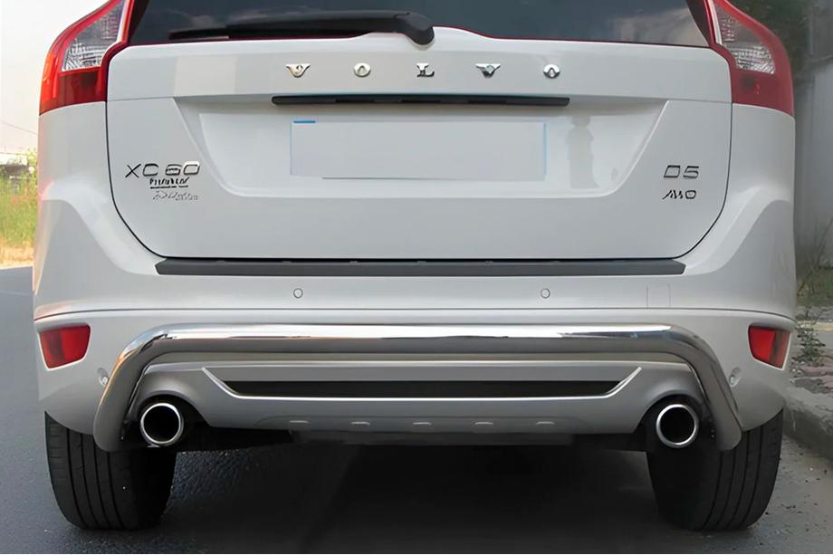 Volvo XC60 2009-2017 Heckschutz AK007 (Edelstahl) Image
