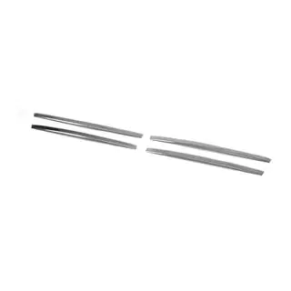 Grillabdeckungen (4 Stk, Edelstahl) Volkswagen Golf 6 2008-2014 Foto 3