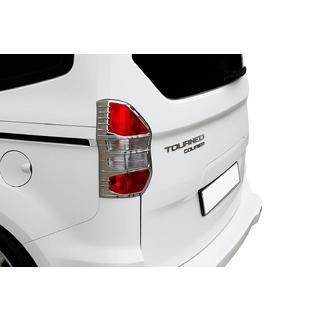 Chrom Blenden für Rückleuchten (2 Stk., Kunststoff) Ford Courier 2014-2023 Foto 1