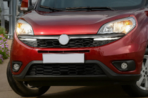 Fiat Doblo II 2010-2022 Tagfahrleuchten Chrom (2014↗, LED) Foto 1