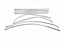 Volkswagen Jetta 2006-2011 Komplette Fensterrahmen Zierleisten Edelstahl Foto 4