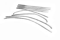 Volkswagen Jetta 2006-2011 Komplette Fensterrahmen Zierleisten Edelstahl Foto 5