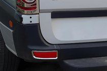 Volkswagen Crafter 2006-2016 Reflektor Abdeckungen (2 Stk., Edelstahl) Foto 1