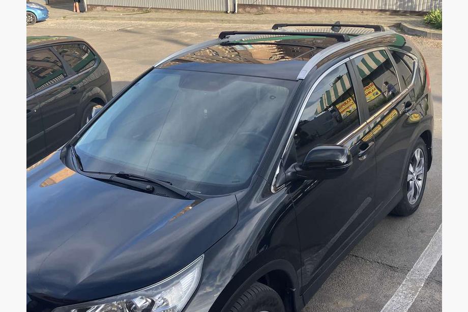 Honda CRV 2012-2016 Dachträger für integrierte Reling Skybar Special (2 Stk) Grau Foto 18