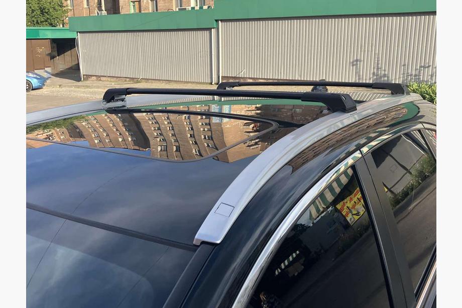 Honda CRV 2012-2016 Dachträger für integrierte Reling Skybar Special (2 Stk) Grau Foto 15