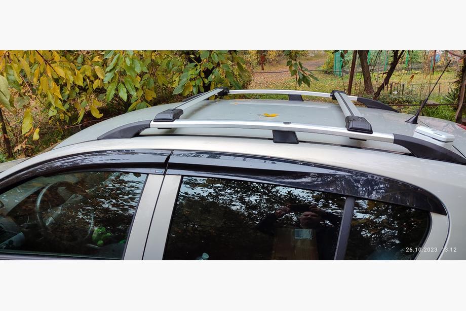 Opel Astra H 2004-2013 Dachträger für normale Reling abschließbar (2 Stk) Schwarz Image