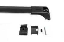Dachträger für integrierte Reling abschließbar Skybar V2 (2 Stk) bis 120 cm, Schwarz Foto 10