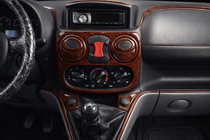 Fiat Doblo I 2001-2005 Armaturenbrett Abdeckungen Holz Foto 1