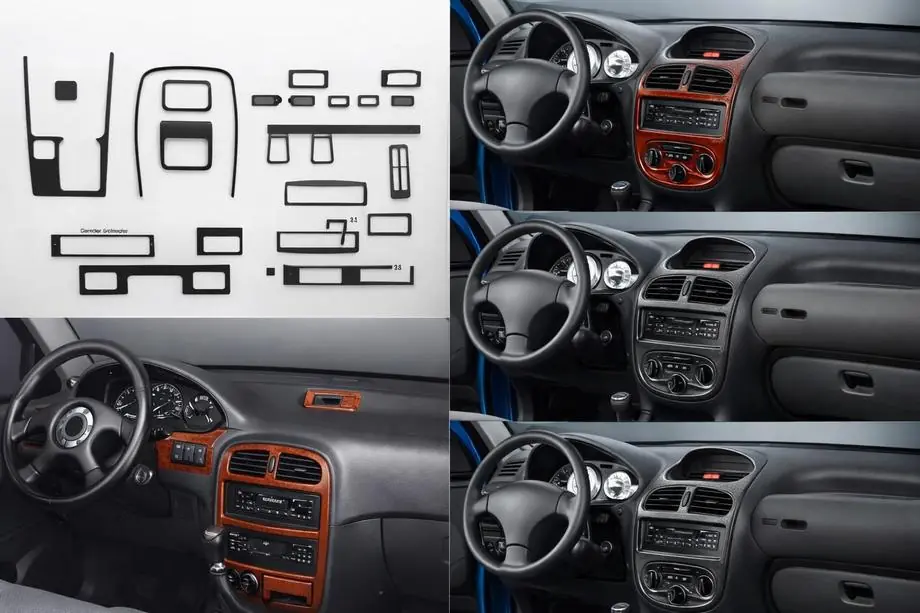 Kia Sportage 1994-2004 Armaturenbrett Abdeckungen (1994-1999) Image