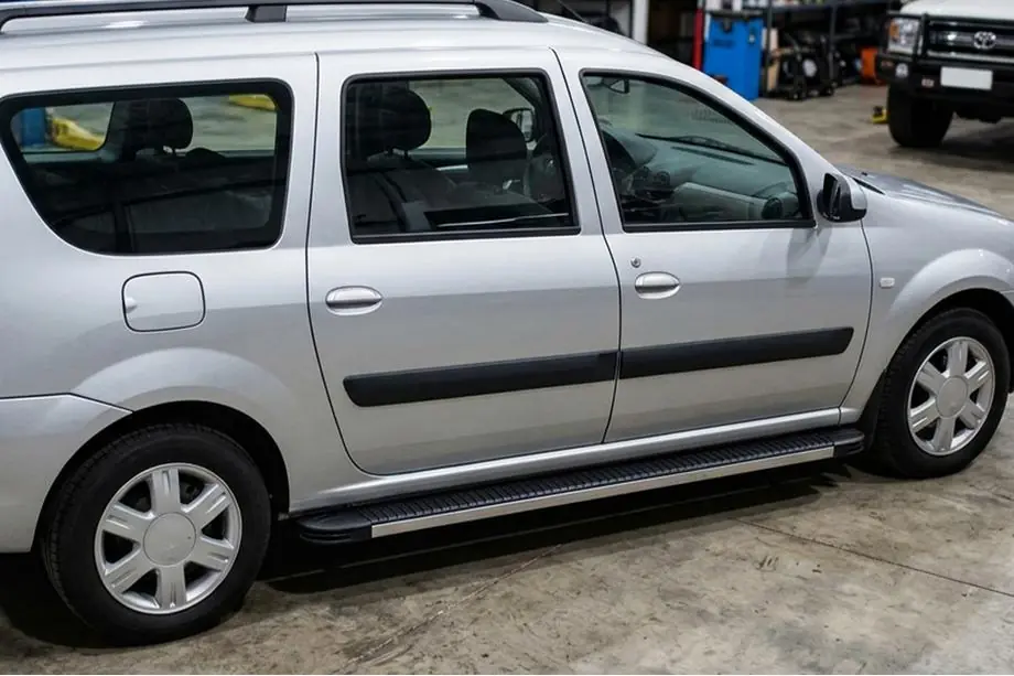 Dacia Logan MCV 2004-2014 Seitenschweller Maya V1 (2 Stk., Aluminium) Image