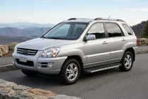 Kia Sportage 2004-2010 Seitenschweller Maya V1 (2 Stk., Aluminium) Foto 1