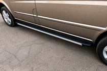 Mercedes Vito/V-class W447 2014- Seitenschweller Maya V1 (2 Stk., Aluminium) Kurz und Mittel Foto 5