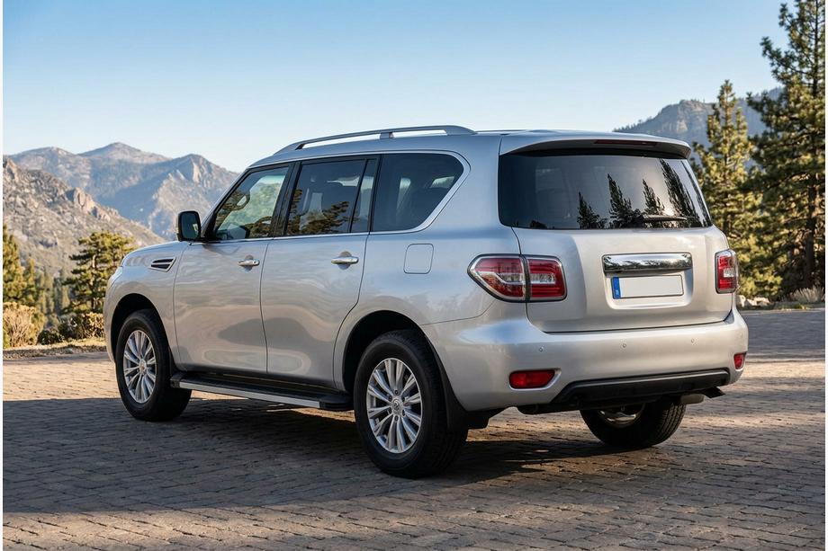 Nissan Patrol Y62 2010-2024 Seitenschweller Maya V1 (2 Stk., Aluminium) Image