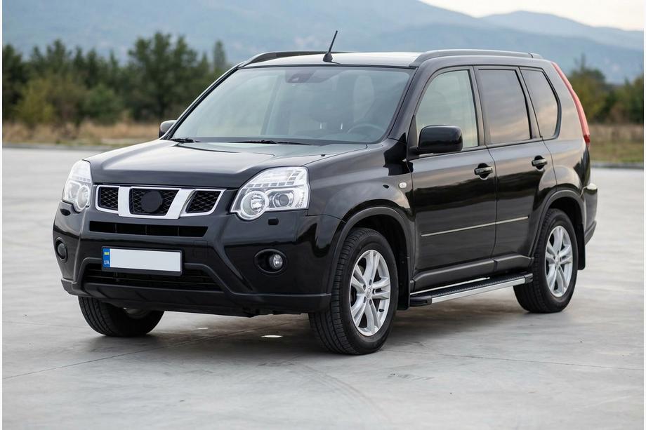 Nissan X-trail T31 2007-2014 Seitenschweller Maya V1 (2 Stk., Aluminium) Image