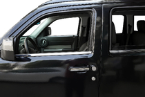Dodge Nitro 2006-2011 Edelstahl Türgriffblenden Foto 1