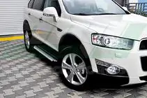 Chevrolet Captiva 2006-2019 Trittbretter Allmond Grey (2 Stk., Aluminium) Foto 5