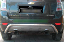 Chevrolet Captiva 2006-2019 Heckbügel AK007 (Edelstahl) Foto 2