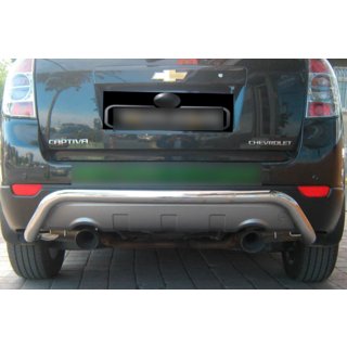 Heckbügel AK007 (Edelstahl) Chevrolet Captiva 2006-2019 Foto 2