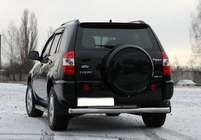 Chery Tiggo 1 2005-2016 Heckbügel Edelstahl d51 Foto 2