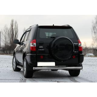 Heckbügel Edelstahl Chery Tiggo 1 2005-2016 Foto 2