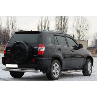 Heckbügel Edelstahl Chery Tiggo 1 2005-2016 Foto 3