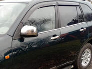 Chery Tiggo 1 2005-2016 Chrom Türgriffblenden (4 Stk, Edelstahl) Carmos - Türkischer Edelstahl Foto 1