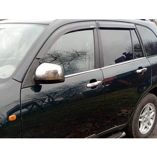 Chrom Türgriffblenden (4 Stk, Edelstahl) Chery Tiggo 1 2005-2016 Foto 1