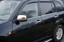 Chery Tiggo 1 2005-2016 Spiegelabdeckungen Chrom (2 Stk.) Foto 1