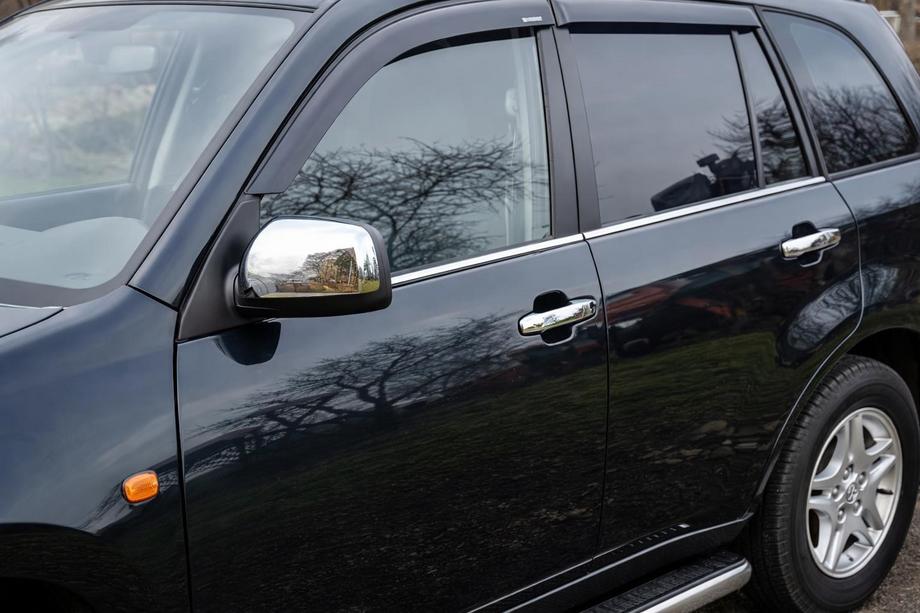 Chery Tiggo 1 2005-2016 Spiegelabdeckungen Chrom (2 Stk.) Omsa - Italienischer Stahl Image