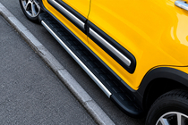 Fiat 500X 2014-2024 Trittbretter Duru (2 Stk., Aluminium) Foto 1