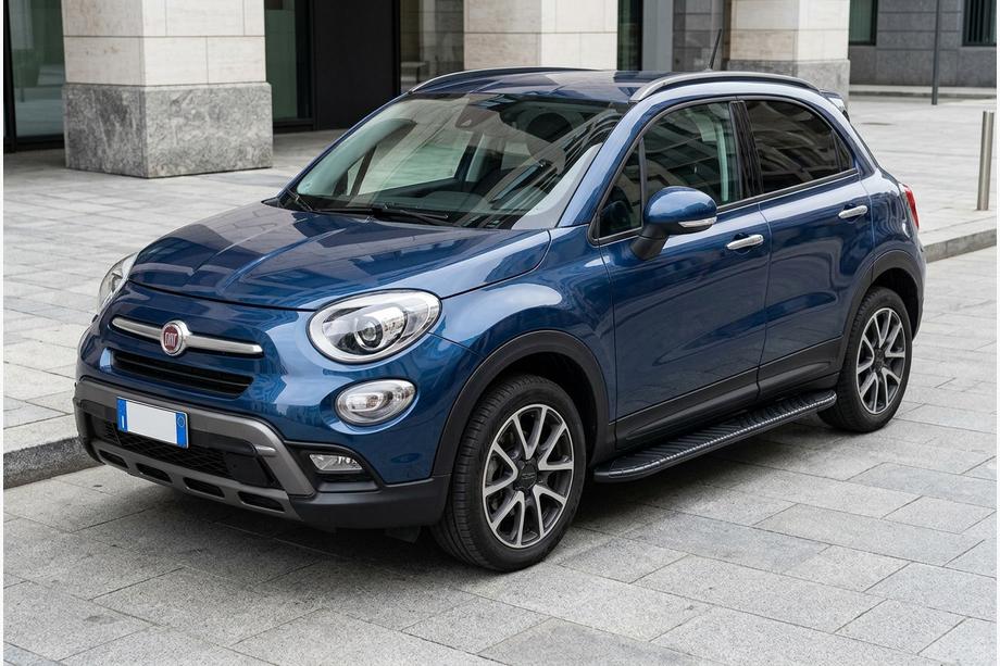 Fiat 500X 2014-2024 Seitenschweller Bosphorus Black (2 Stk., Aluminium) Image