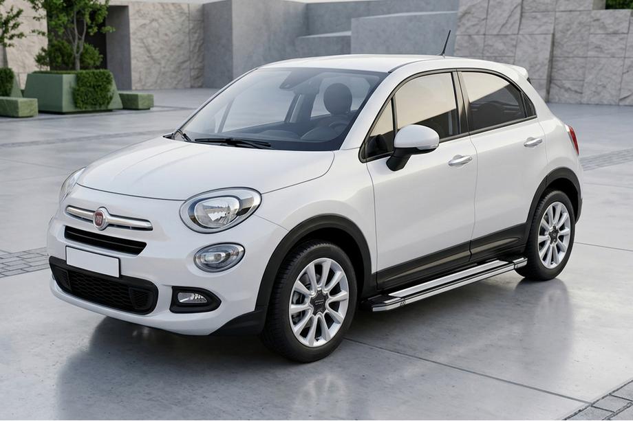 Fiat 500X 2014-2024 Trittbretter Rainbow (2 Stk., Aluminium) Image