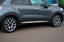 Fiat 500X 2014-2024 Türleisten Chrom (4 Stk) Foto 3