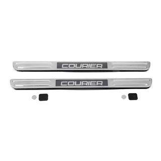 Einstiegsleisten mit Beleuchtung (2 Stk, Edelstahl) Ford Courier 2014-2023 Foto 4