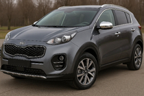 Kia Sportage 2015-2021 Spiegelabdeckungen (2 Stk, Edelstahl) Foto 3