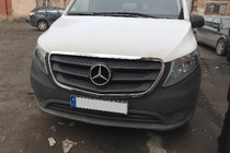 Mercedes Vito/V-class W447 2014- Grillumrandung (2 Stk., Edelstahl) Foto 3