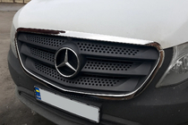 Mercedes Vito/V-class W447 2014- Grillumrandung (2 Stk., Edelstahl) Foto 5