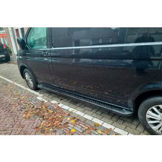 Trittbretter Allmond Black (2 Stk., Aluminium) Volkswagen T6 2015-2024 Foto 4