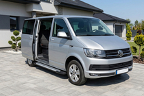 Volkswagen T6 2015-2024 Seitenschweller Line (2 Stk., Aluminium) Kurzer Radstand Foto 1