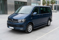 Volkswagen T6 2015-2024 Seitenschweller Bosphorus Black (2 Stk., Aluminium) Kurzer Radstand Foto 1