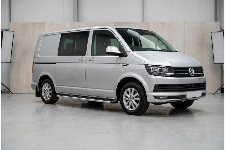 Volkswagen T6 2015-2024 Seitenschweller Fullmond (2 Stk., Aluminium) Kurzer Radstand Image