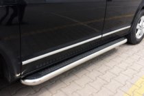 Volkswagen T6 2015-2024 Trittbretter Maydos V2 (2 Stk., Edelstahl) Foto 1