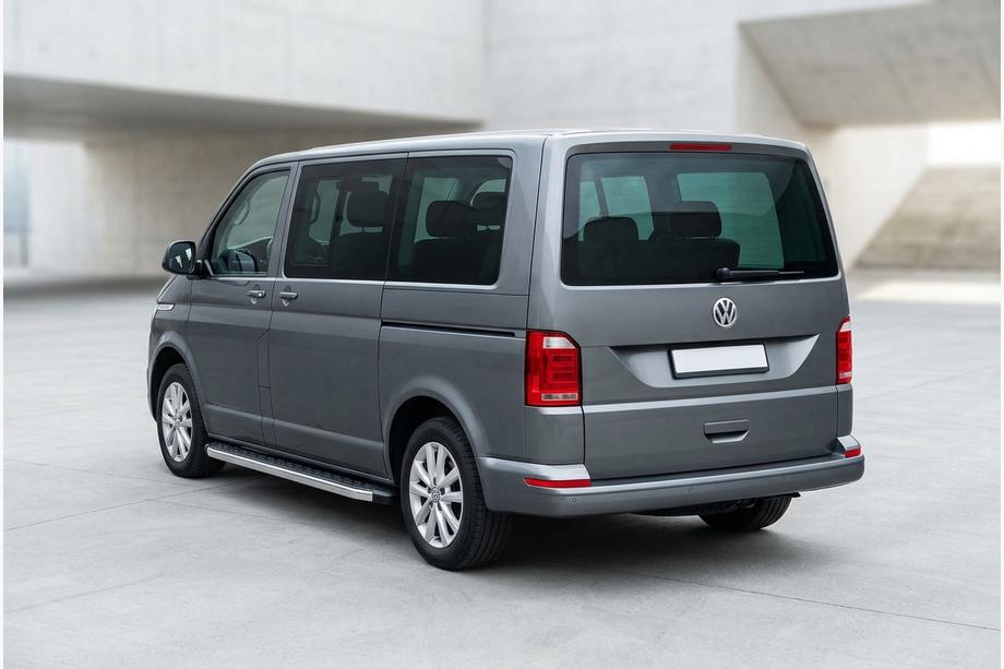 Volkswagen T6 2015-2024 Seitenschweller BlackLine (2 Stk., Aluminium) Kurzer Radstand Foto 1