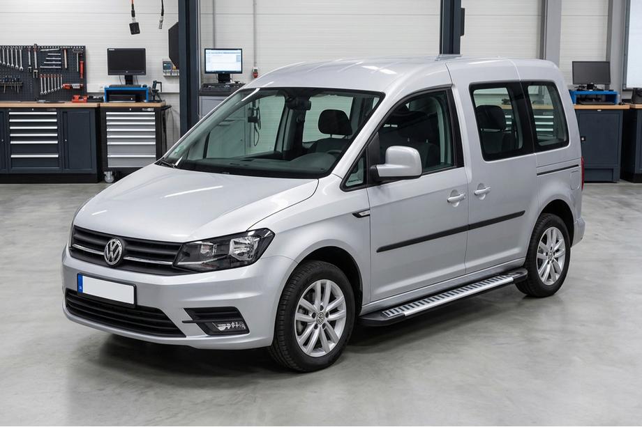 Volkswagen Caddy 2015-2020 Seitenschweller Line (2 Stk., Aluminium) Standardbasis Image
